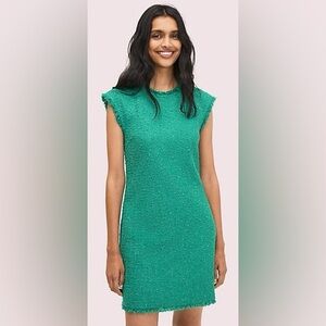 KATE SPADE Sequin Tweed Shift Dress - NJMUB323 - Sz 00